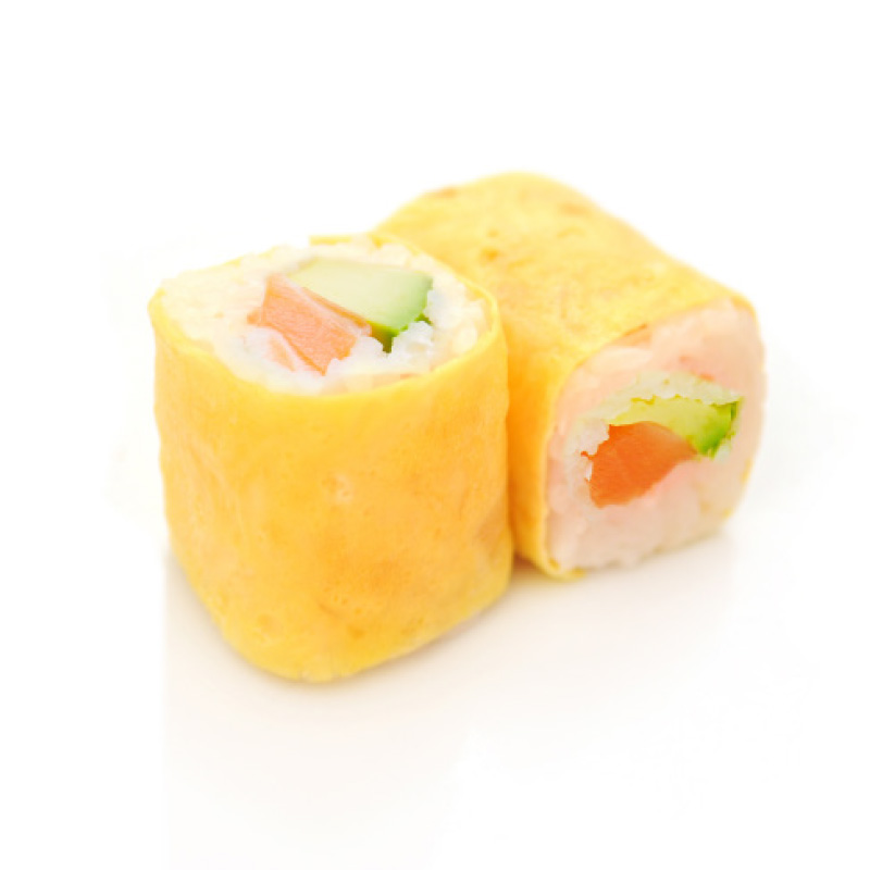 318.318 Maki omelette  saumon avocat