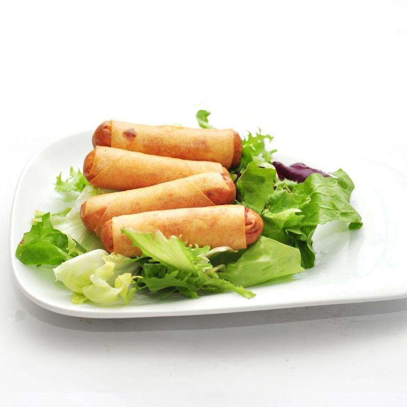 612.612 Nêms grillés aux crevettes ou aux poulet(4 pièces)