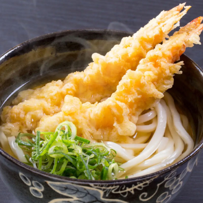 R4.Soupe Ebi Udon  aux Tempura